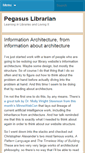 Mobile Screenshot of pegasuslibrarian.com